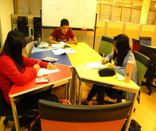 外語學習園區一角 外語學習園區一角