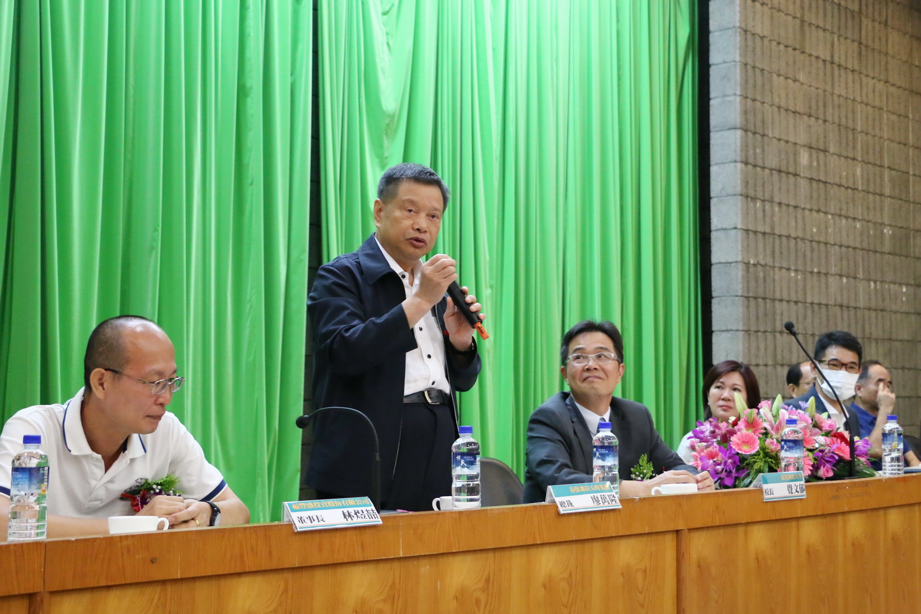 萬隆經營講座 廖萬隆總裁致詞